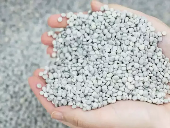 recycled PP plastic pellets