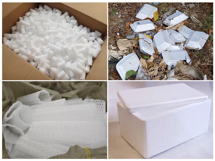 waste plastic foam