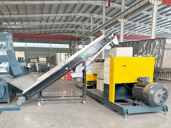 plastic granules making machine