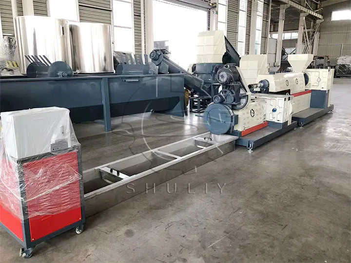 plastic recycling granulator