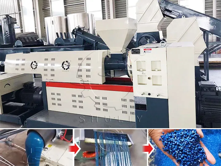 HDPE granules making machine