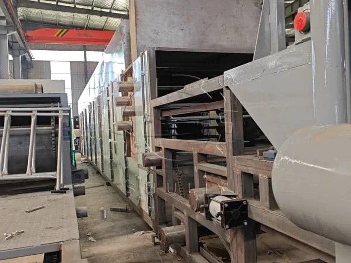 Multi-layer metal drying