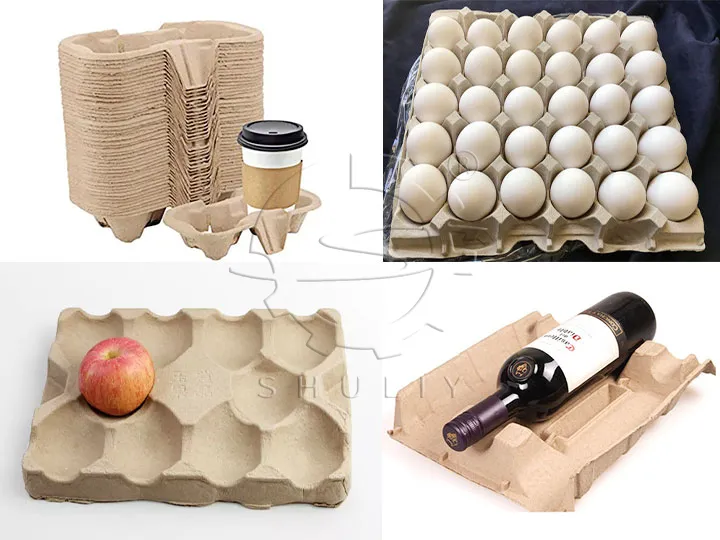 Various types of paper trays