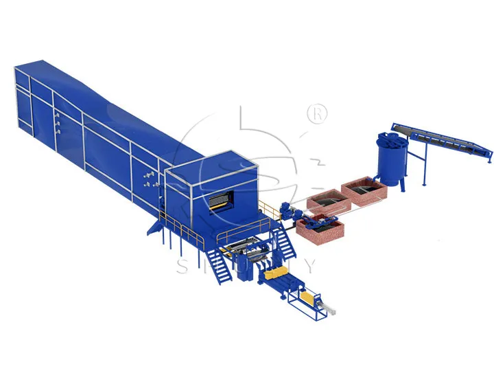 fully automatic egg tray making plant