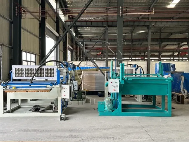 1x4 egg tray making machine