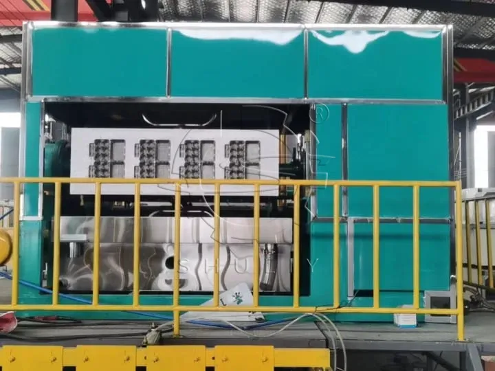 4x4 egg box making machine
