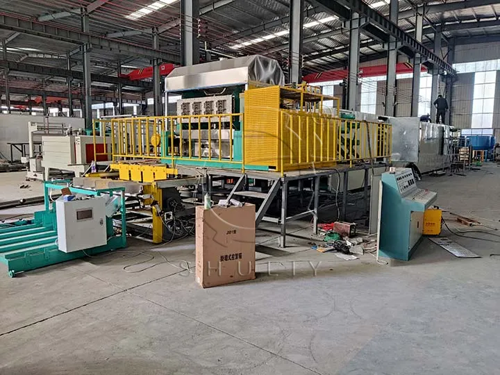 egg carton production line