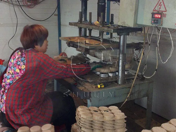 hot pressing