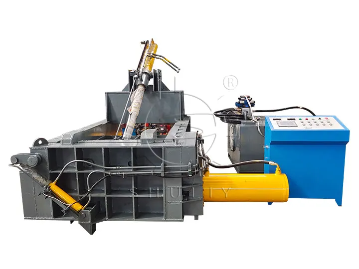 metal baler machine