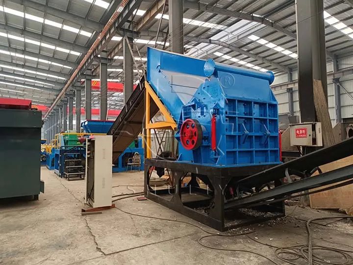 Thermal break aluminum recycling line