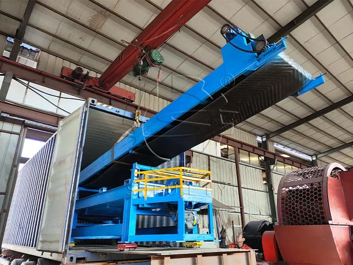 ligne de production de poudre de caoutchouc chargée