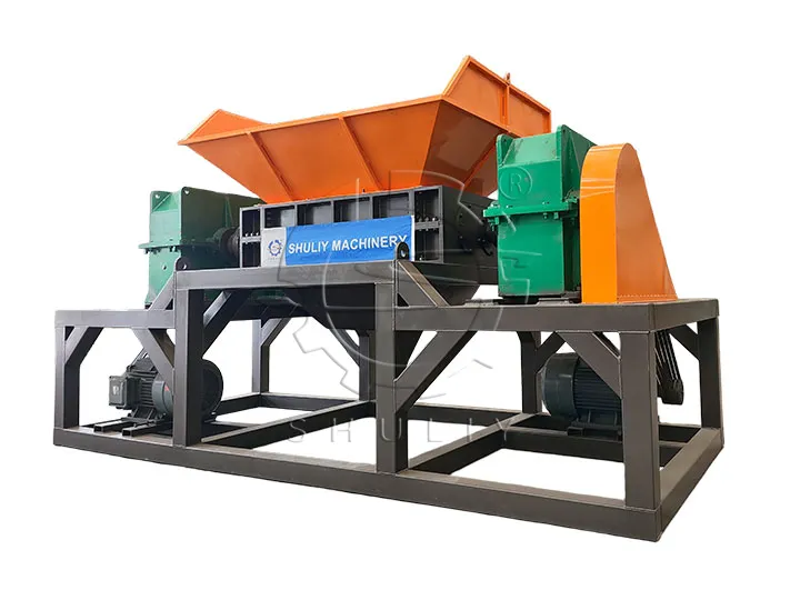 scrap metal shredder machine