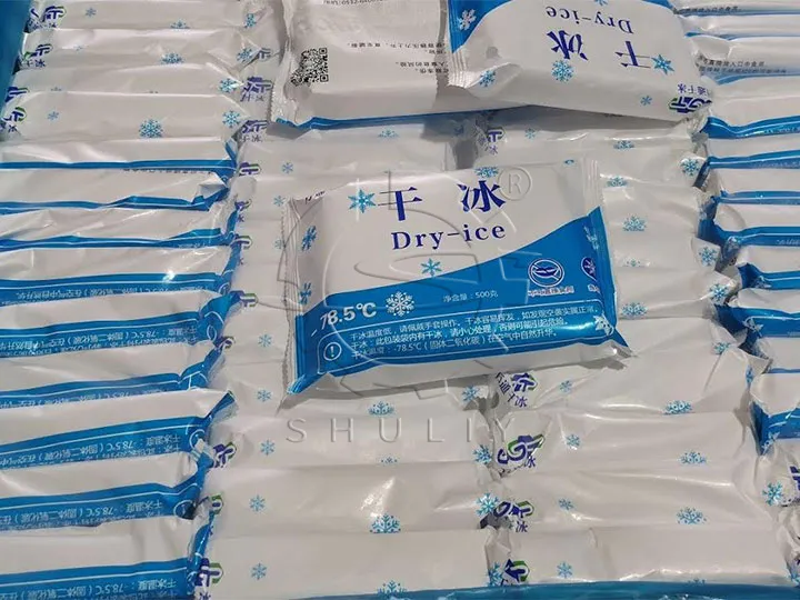 Es kering yang dikemas