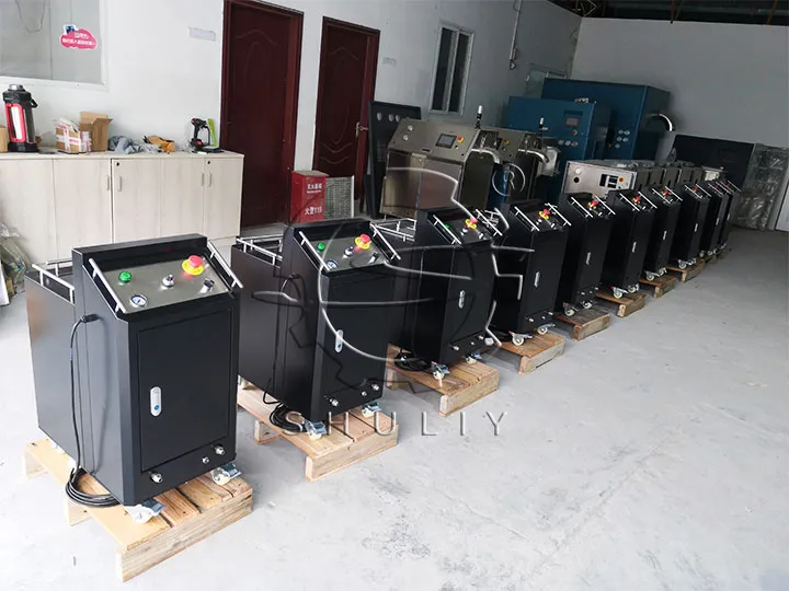 dry ice blasting machine in our plant