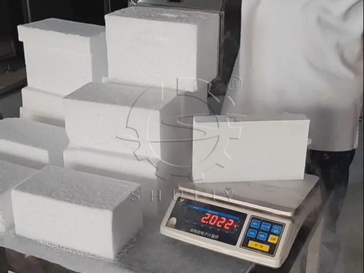 matofali ya barafu kavu