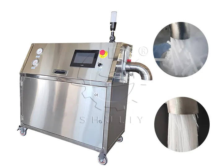 dry ice pellet maker