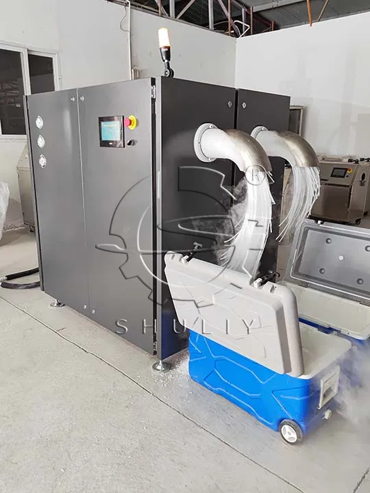 dry ice pellet making machine