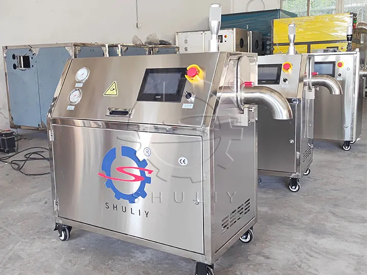 dry ice pellet making machine