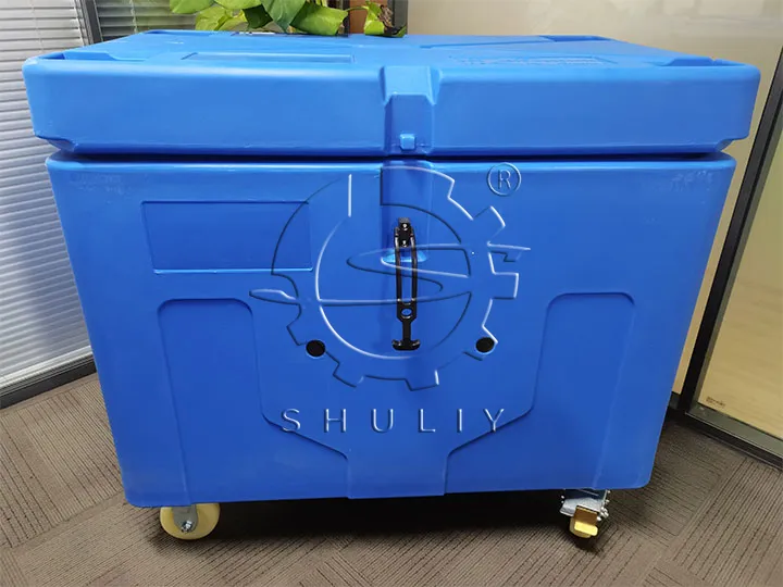 乾燥氷輸送用コンテナ