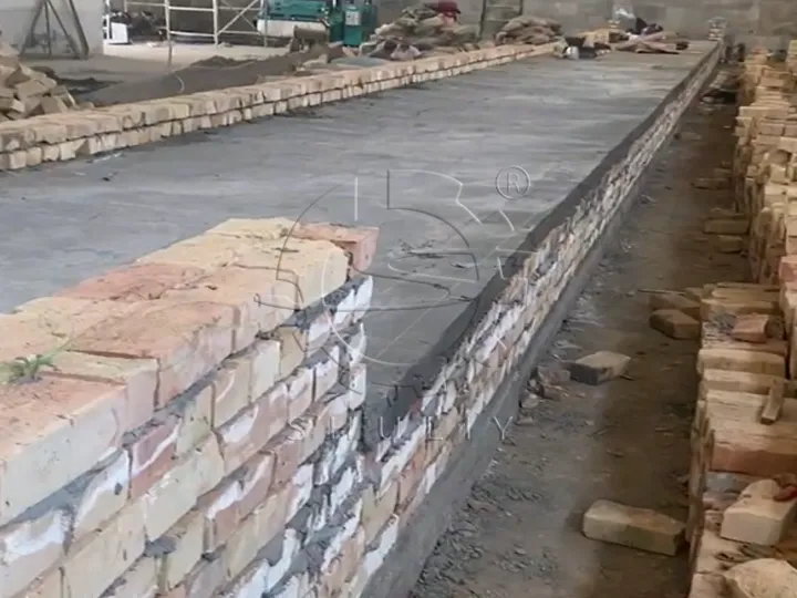 الفرن الطيني المبني من قبل العميل