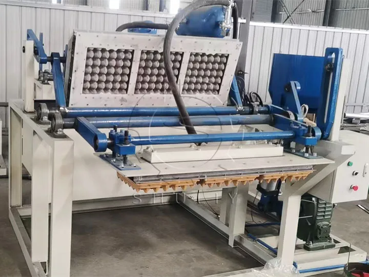 1000pcsh egg tray machine