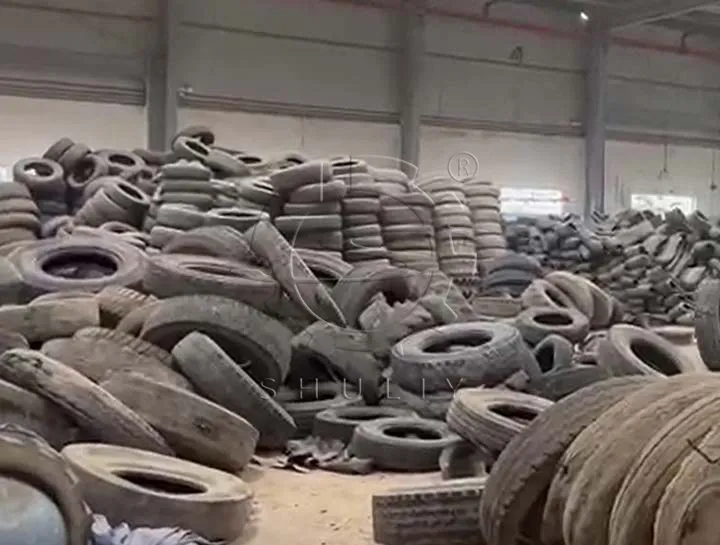 Von Kunden gesammelte Reifen
