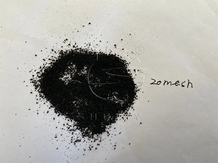 Gummigranulat 20 mesh