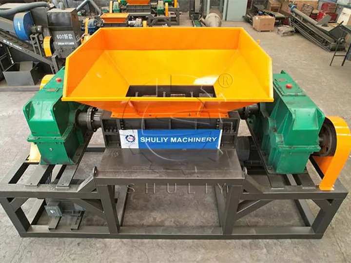double shaft shredder