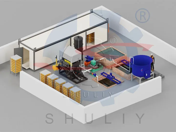 egg tray manufacturing plant