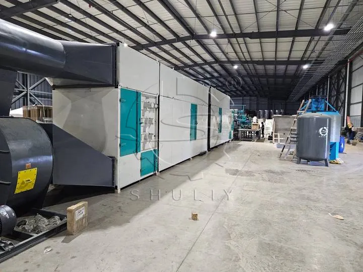 egg tray production line