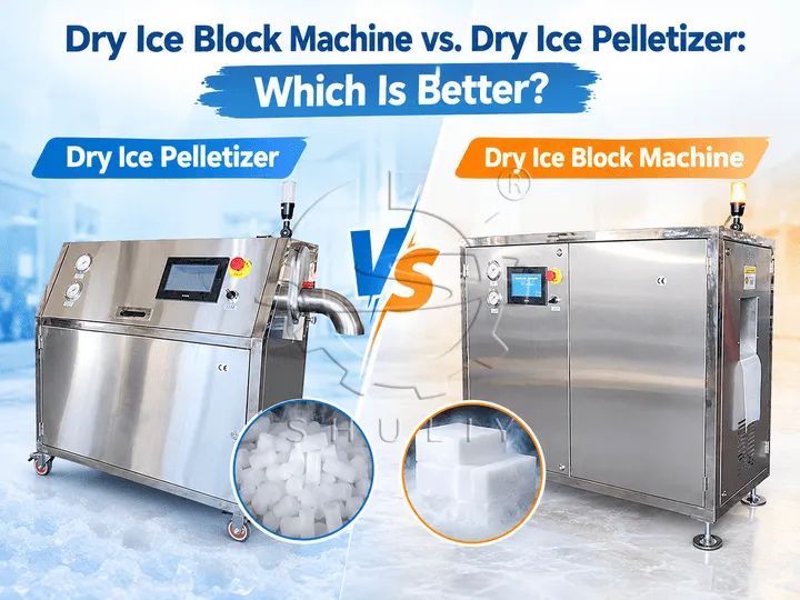 Dry Ice Block Machine vs. Dry Ice Pelletizer